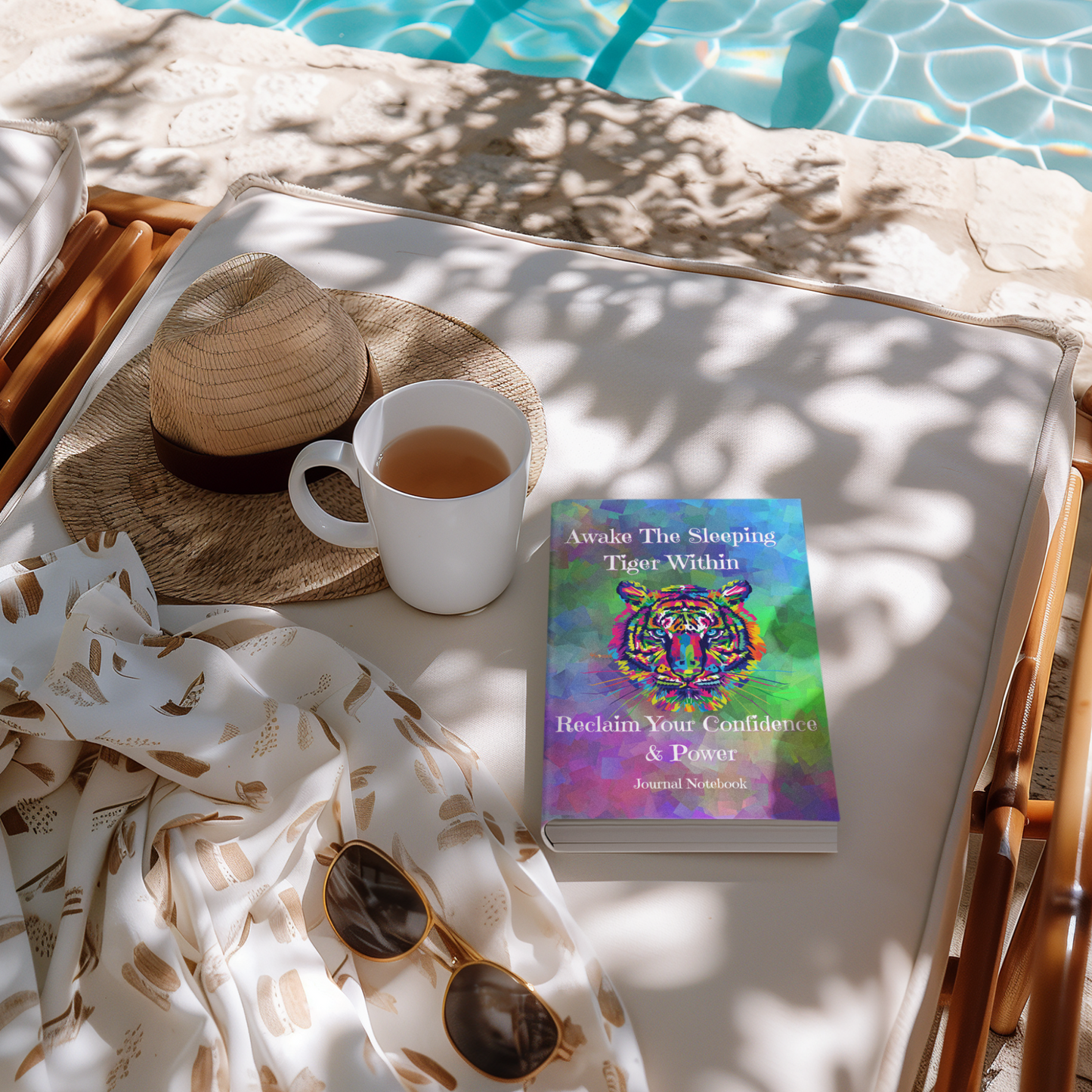 *CLEARANCE* Awake The Sleeping Tiger Within | Confidence & Power Journal | Lined Notebook for Daily Reflection, Writing & Self-Care