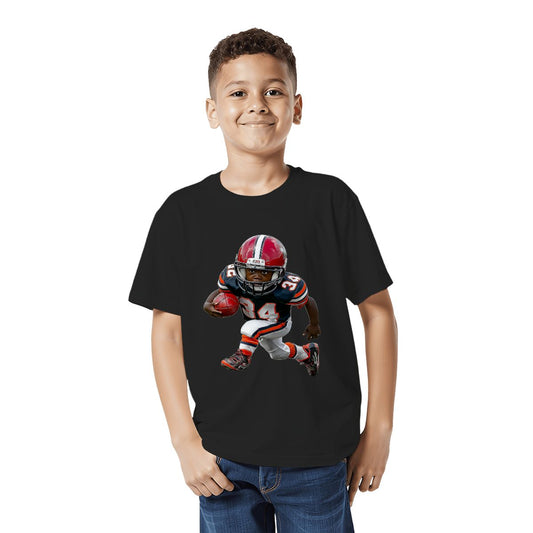 Future Hall of Famer Youth T-Shirt | Walter Payton Tribute Kids Football Tee | Grandparent Legacy Gift