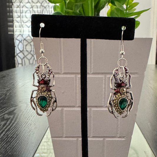 *Clearance* Bejeweled Insect Earrings