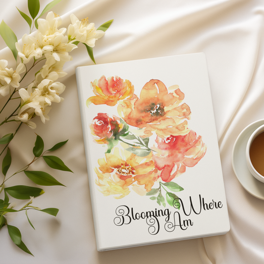 *CLEARANCE*Blooming Where I Am Journal – 6x9 Lined Notebook for Healing, Growth & Self-Reflection