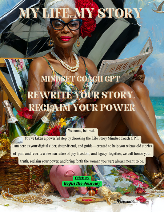 My Story, My Life™ Mindset Coach GPT | AI-Powered Life Coaching & Journaling Tool
