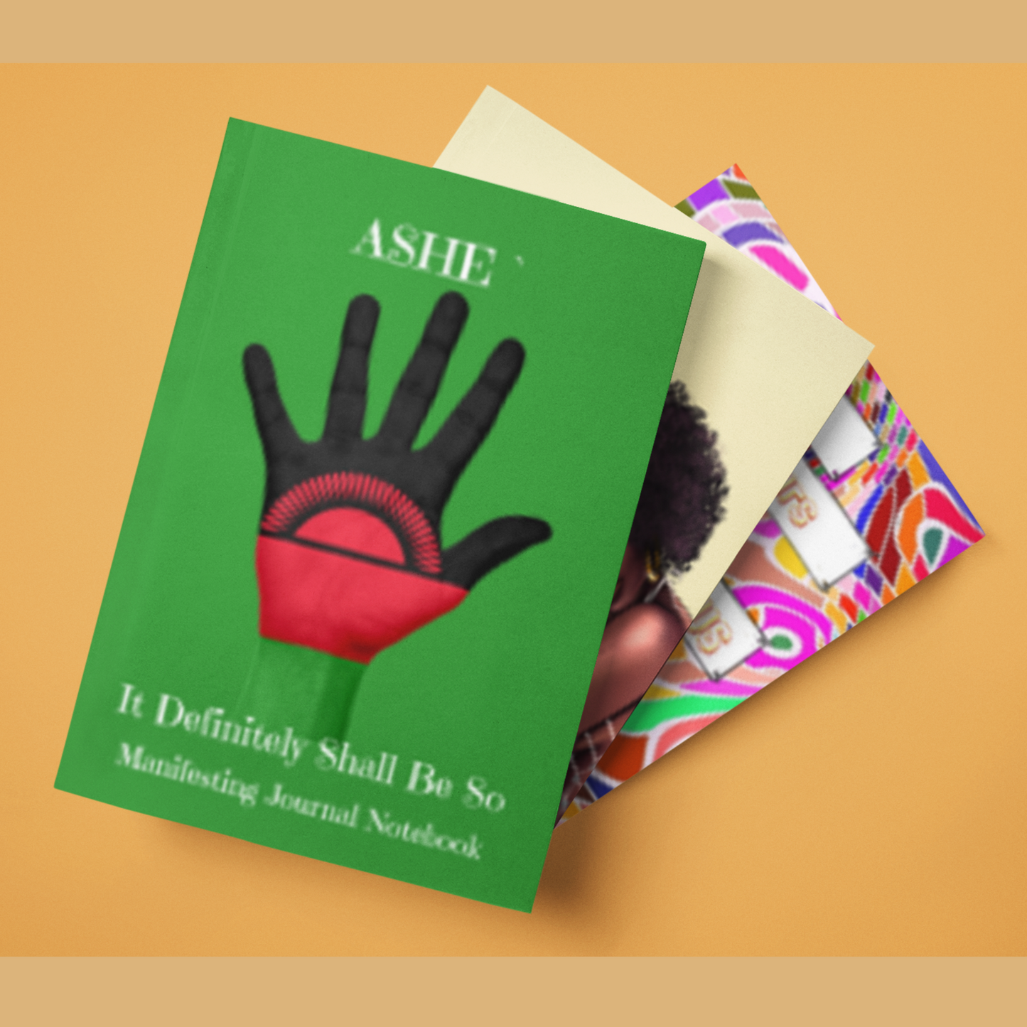 *CLEARANCE* ASHE – It Definitely Shall Be So | Manifesting Journal Notebook | 6x9 Lined Pages | Afro-Spiritual Self-Care Journal