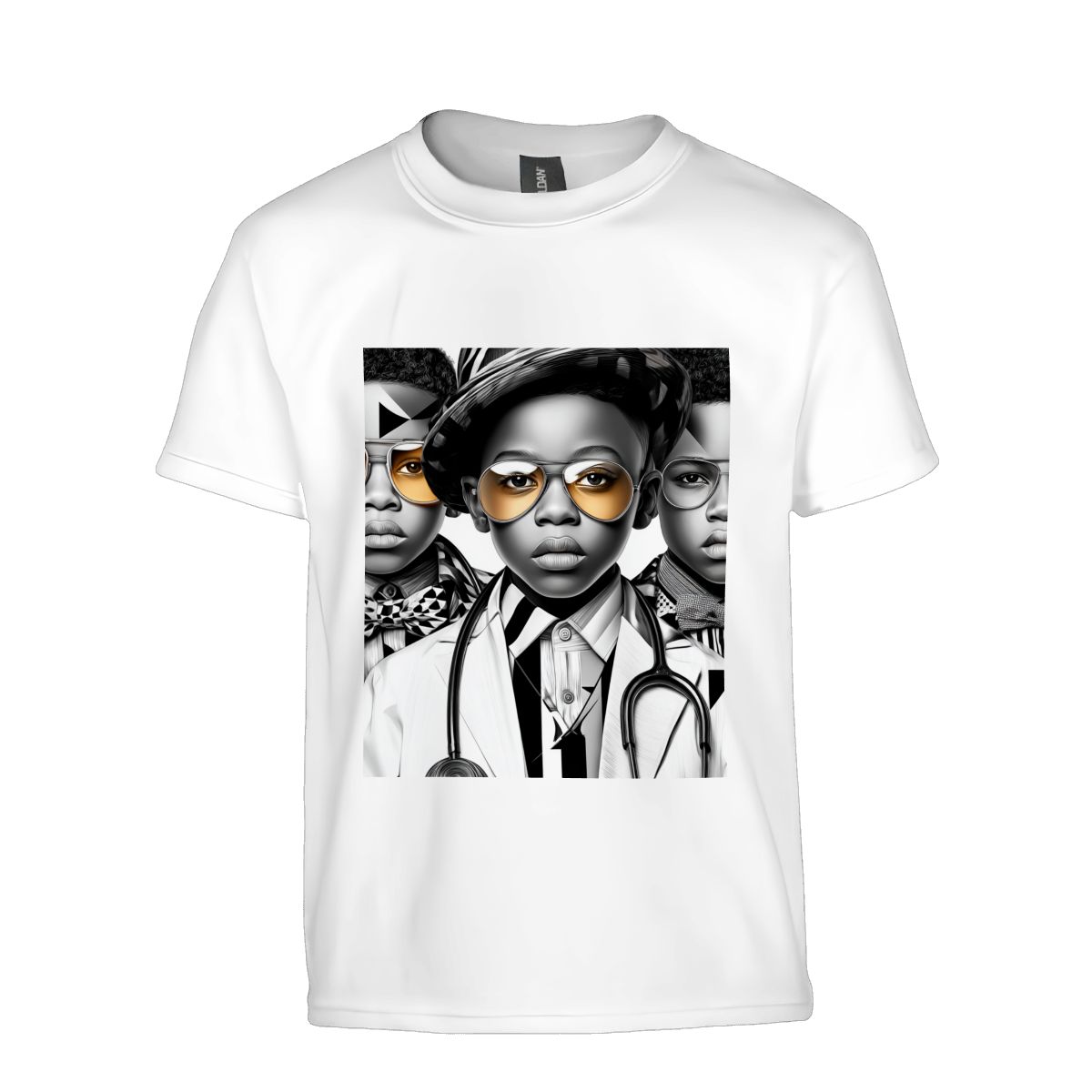 Future Leaders Youth T-Shirt | Black Boys Empowerment Tee | Doctor & Scholars Kids Shirt | Inspiring Cotton Top