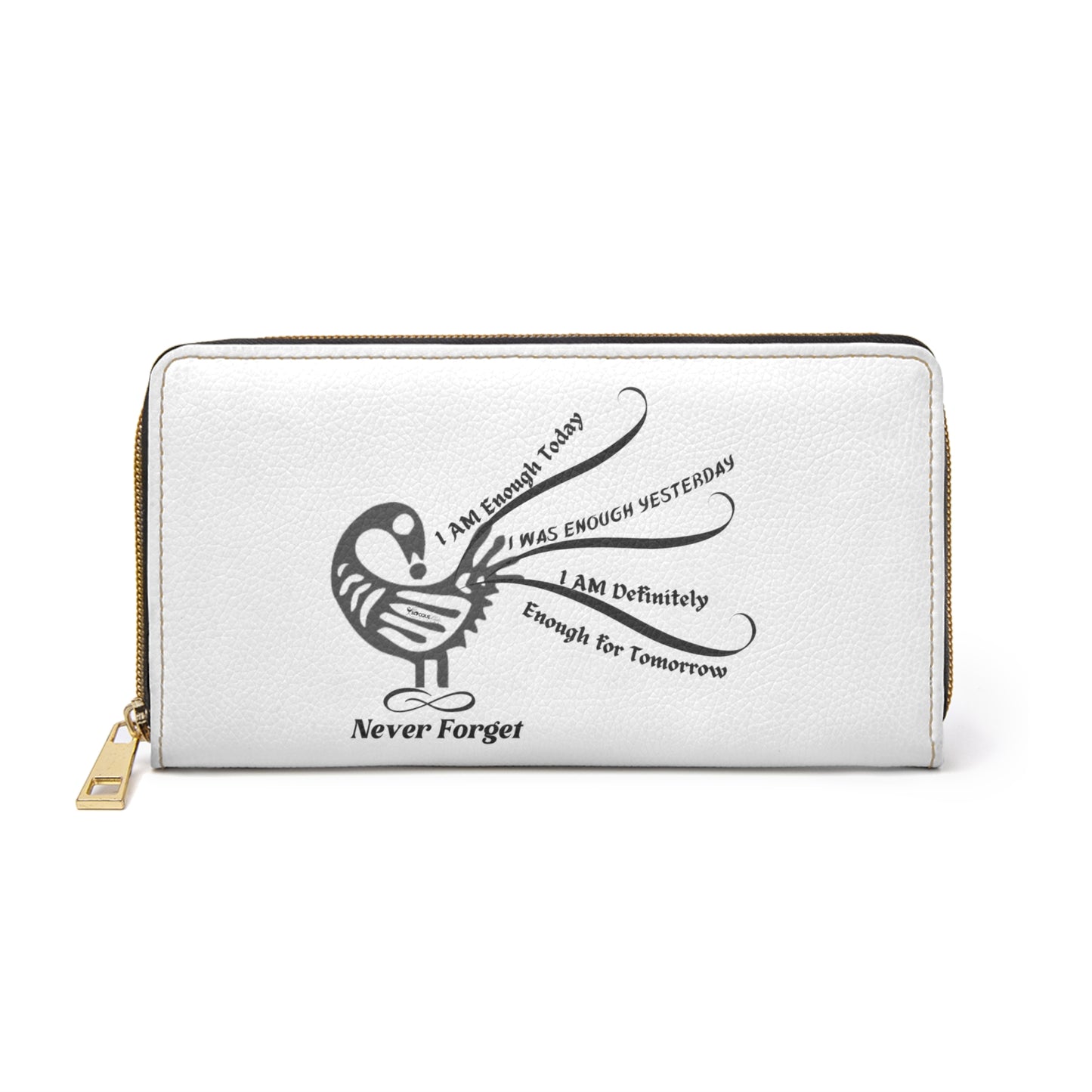 *CLEARANCE* 'I AM More Than Enough" – Afrocentric Affirmation Motivational Wallet
