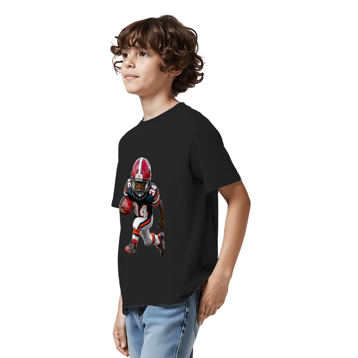 Future Hall of Famer Youth T-Shirt | Walter Payton Tribute Kids Football Tee | Grandparent Legacy Gift