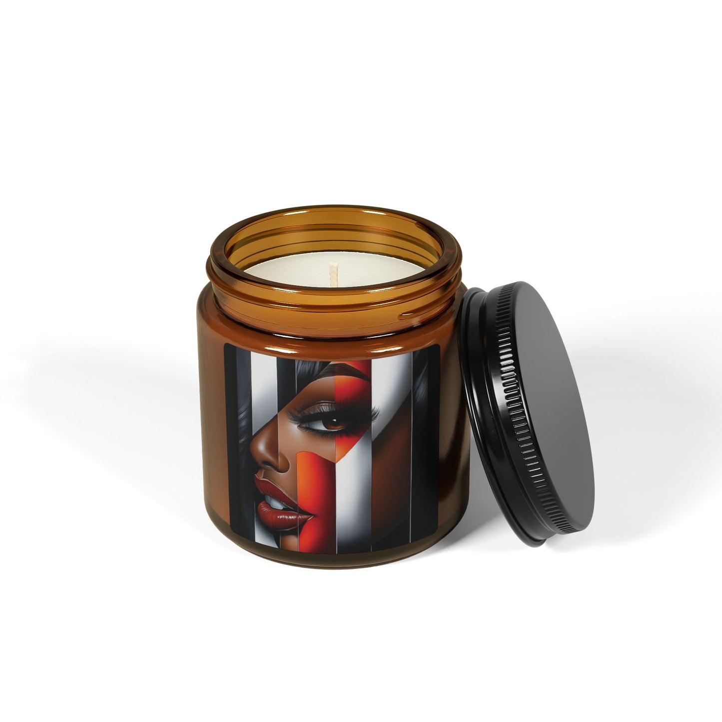 Artistic Scented Soy Candle - Luxe Home Decor, Aromatherapy Gift, Spa Relaxation, Unique Candle for Home, Self-Care Must-Have