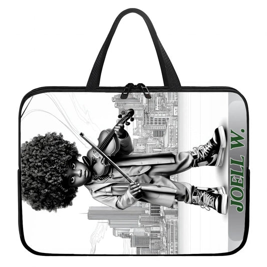 Young Musician Kids Laptop & Tablet Sleeve – Durable Water-Resistant Electronics Bag for School Laptops, Tablets, Chargers & Phones