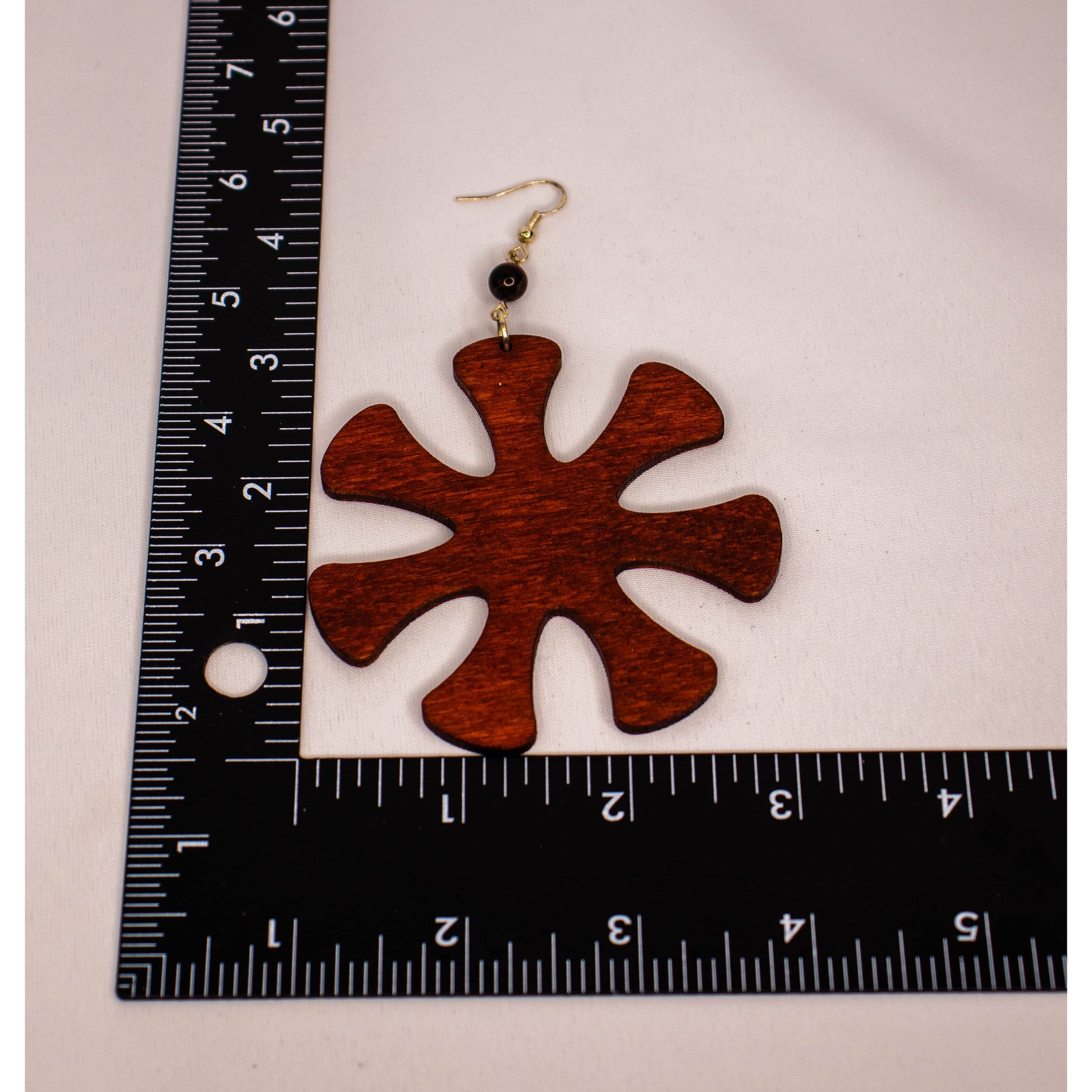 ANANSE NTONTAN/ Adinkra symbol/ Afrocentric/Affirmation/Bohemian/Cultural Conscious/Afro-Punk/West Africa Wood Earrings