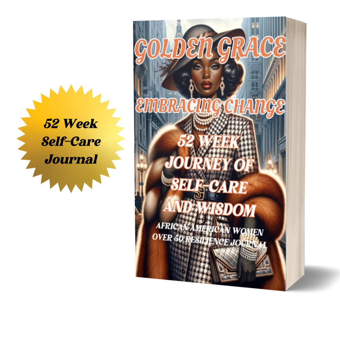 Golden Grace 52-Week Journal for African-American women