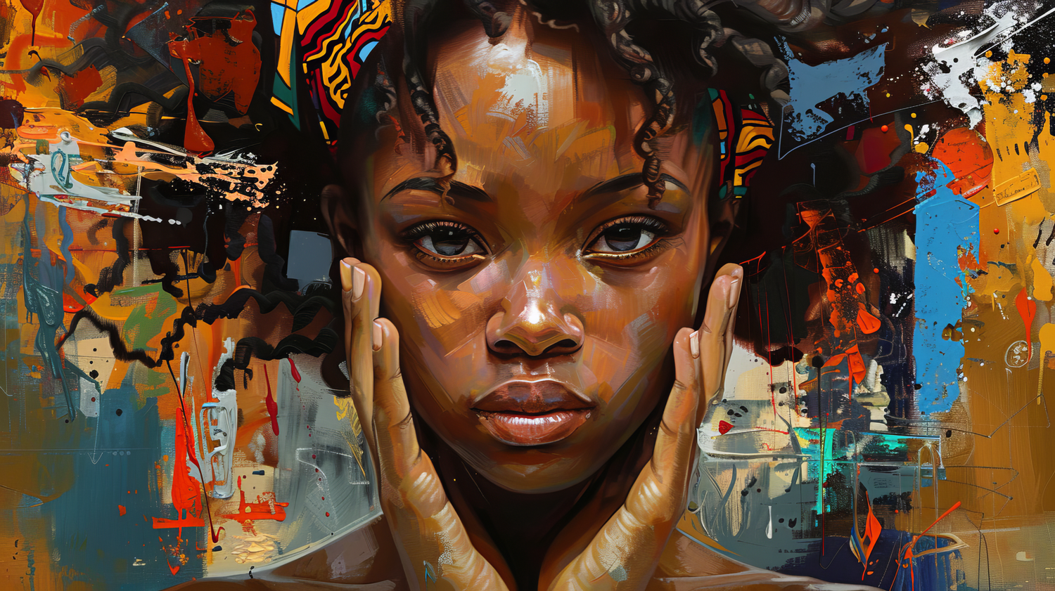 Digital Afro-Boho Wall Art, Empowering Posters & Download Graphics