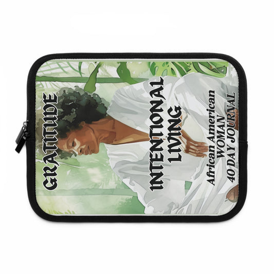 Afrocentric Gratitude & Intentional Living Laptop Sleeve