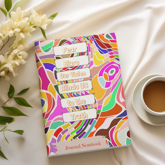 *CLEARANCE* "Fear Blurs Our Vision To The Truth" 200-Page Journal for African-American Women