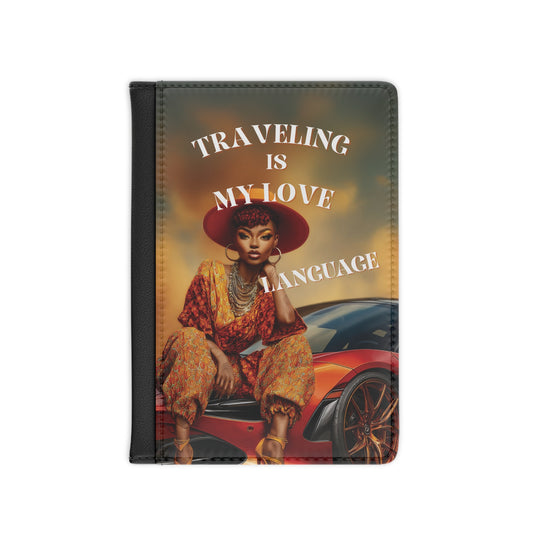 Traveling is My Love Language Passport Cover | Stylish Travel Accessory, Perfect Gift for Travelers, Adventure Lovers, Wanderlust [...]