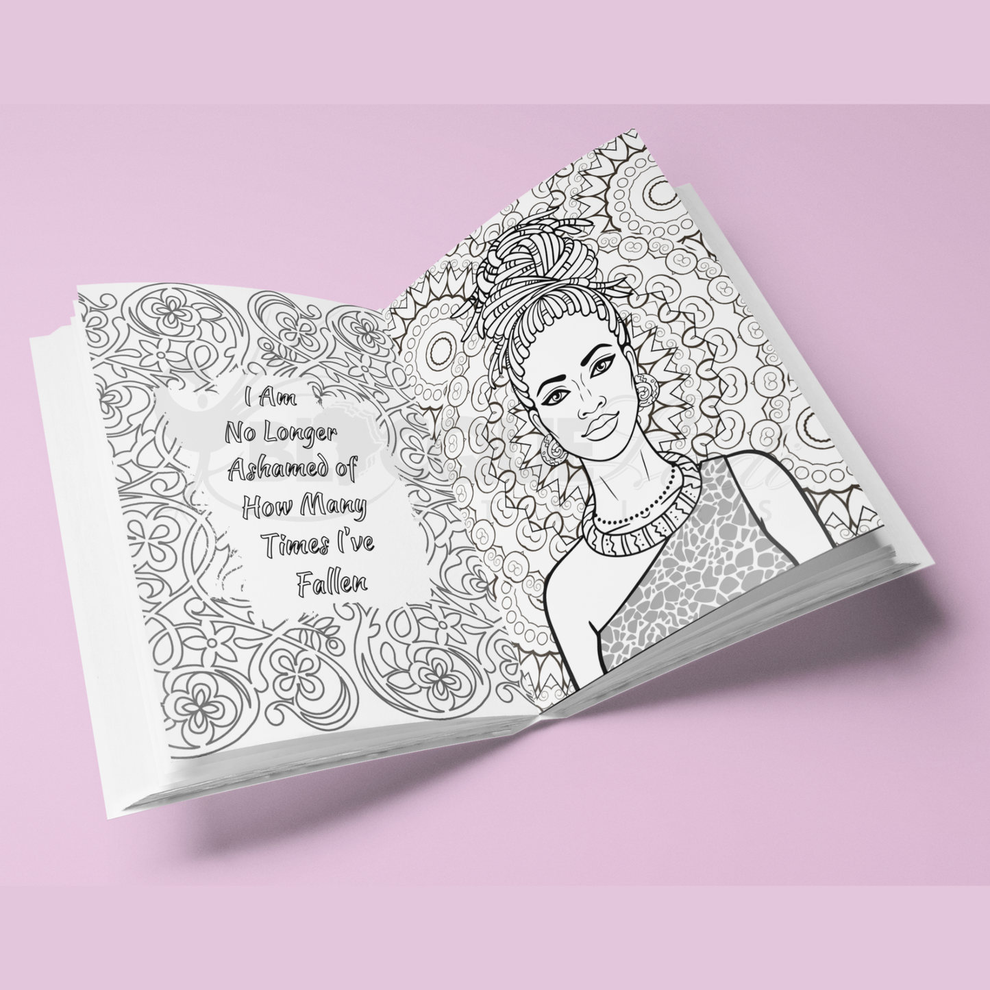 I Matter | African-American Women’s Affirmation Coloring Book Physical