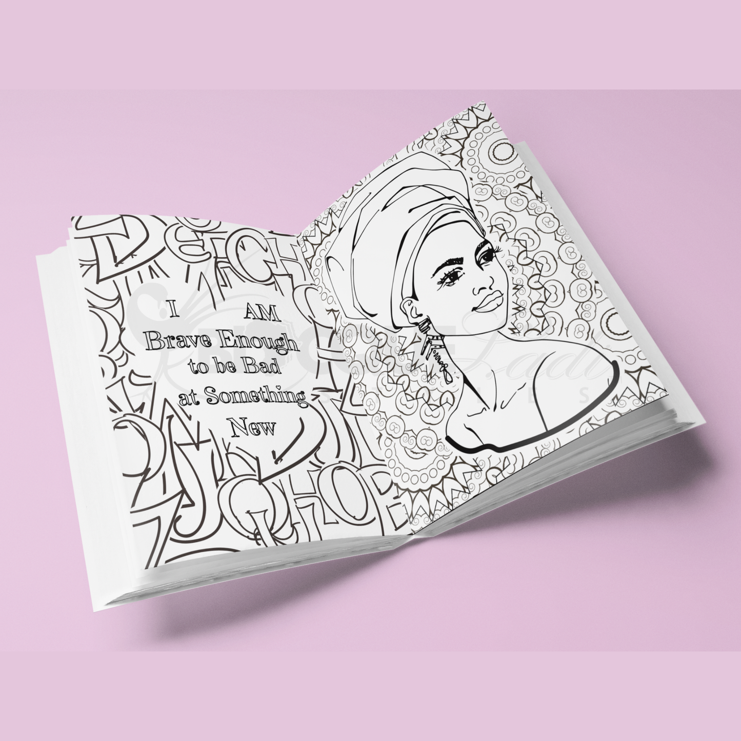 I Matter | African-American Women’s Affirmation Coloring Book Physical