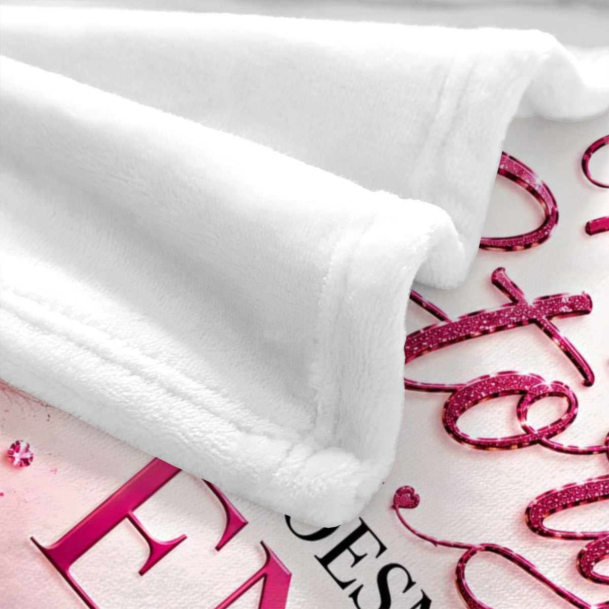 My Story Doesn’t End Here Breast Cancer Awareness Blanket | Pink Butterfly & Floral Survivor Gift