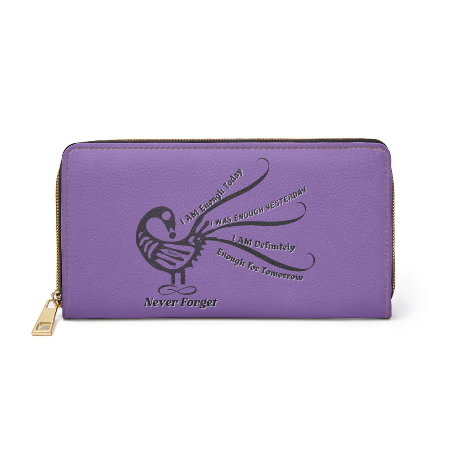 *CLEARANCE* 'I AM More Than Enough" – Afrocentric Affirmation Motivational Wallet