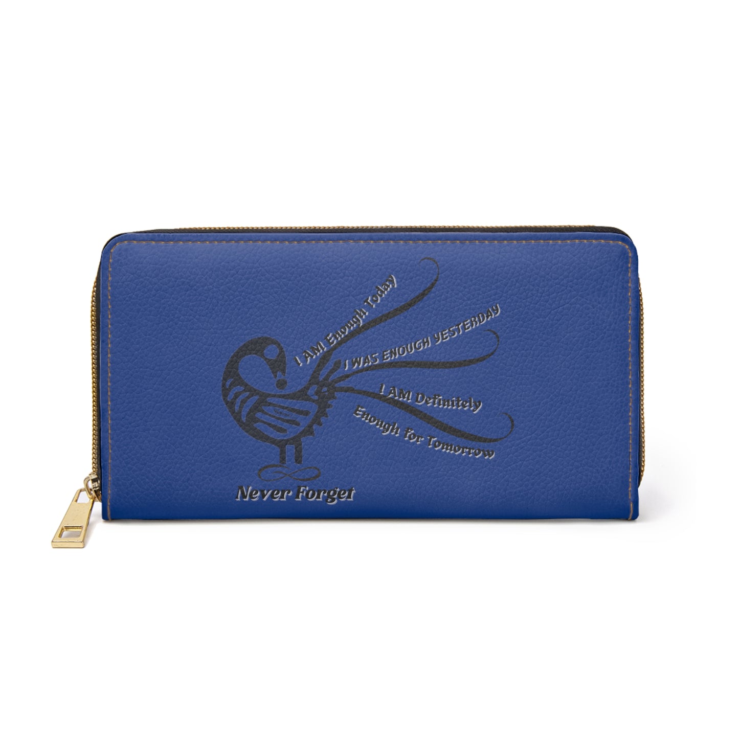 *CLEARANCE* 'I AM More Than Enough" – Afrocentric Affirmation Motivational Wallet