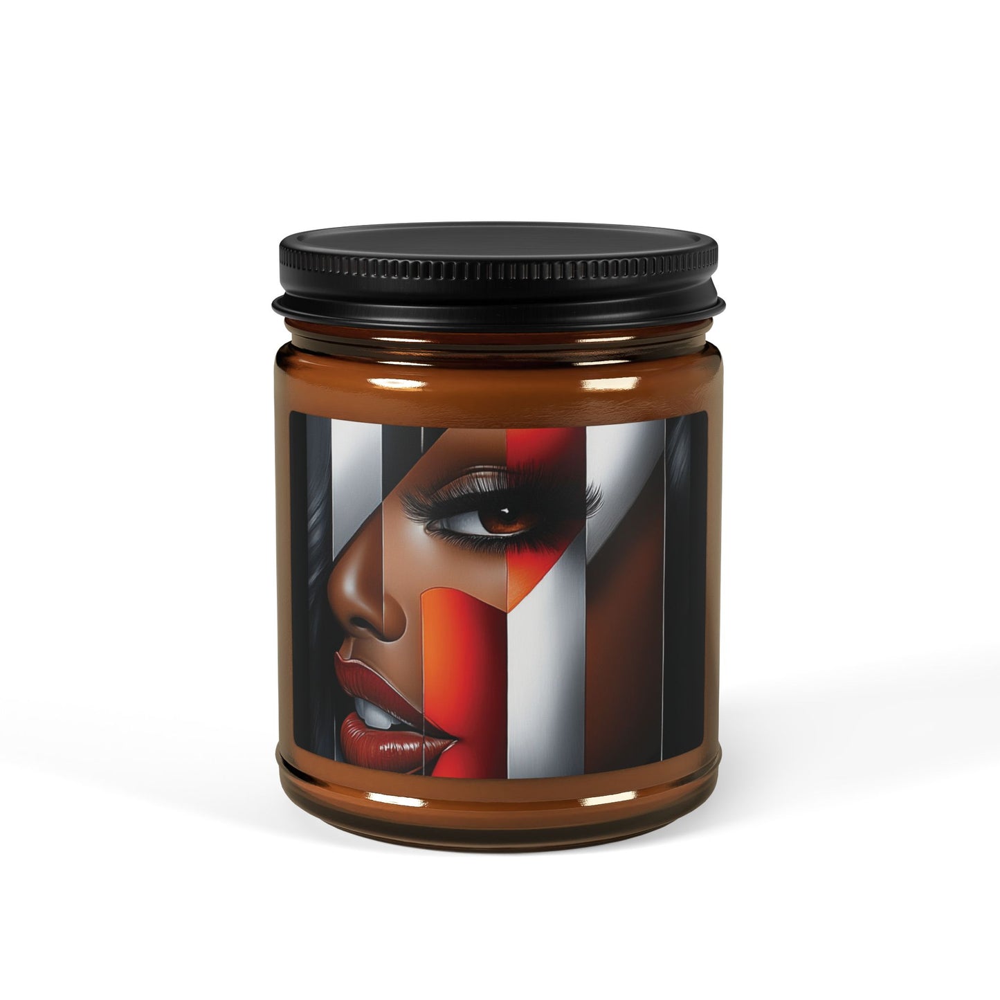 Artistic Scented Soy Candle - Luxe Home Decor, Aromatherapy Gift, Spa Relaxation, Unique Candle for Home, Self-Care Must-Have