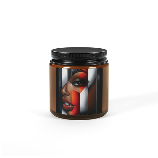 Artistic Scented Soy Candle - Luxe Home Decor, Aromatherapy Gift, Spa Relaxation, Unique Candle for Home, Self-Care Must-Have