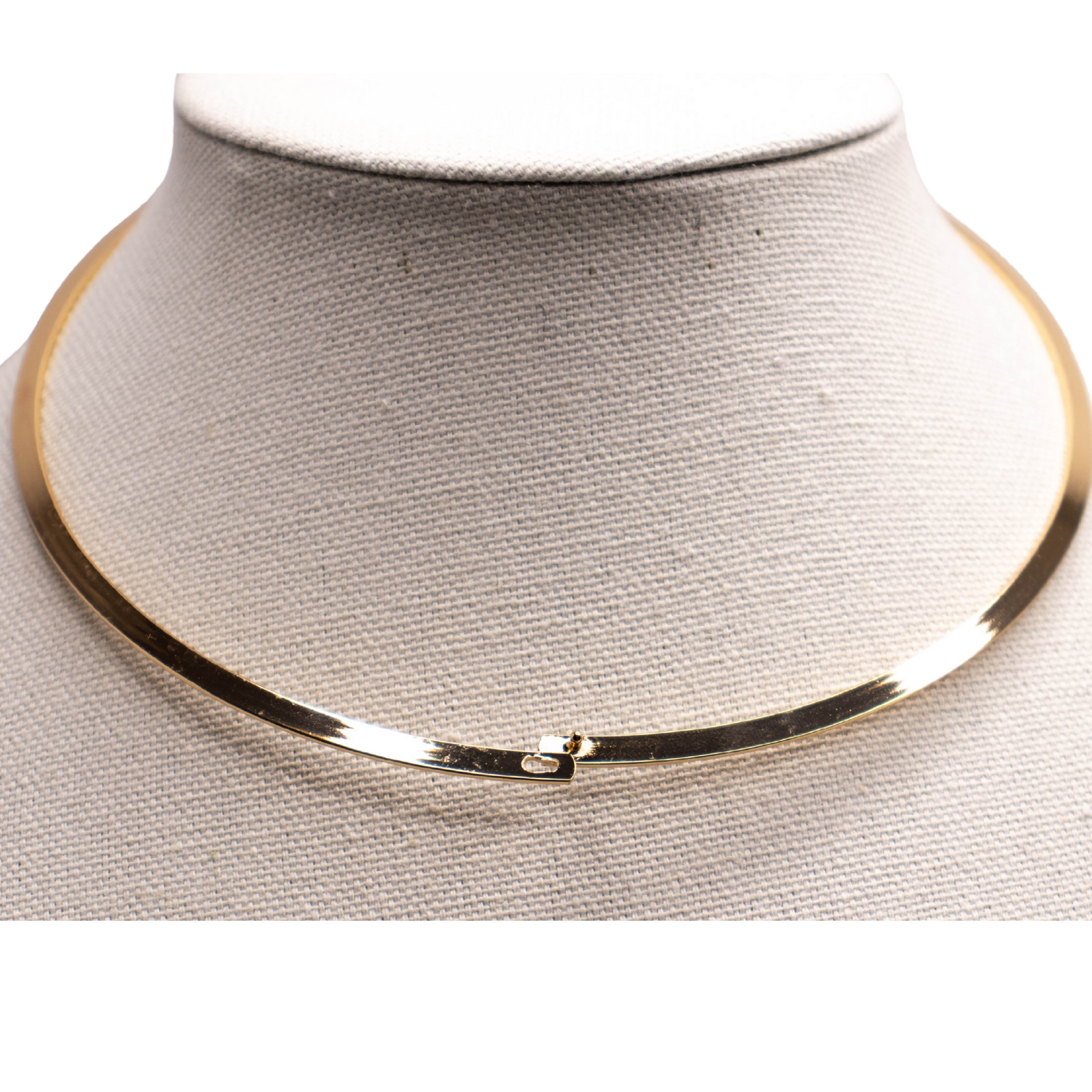 1 inch  Gold Necklace choker