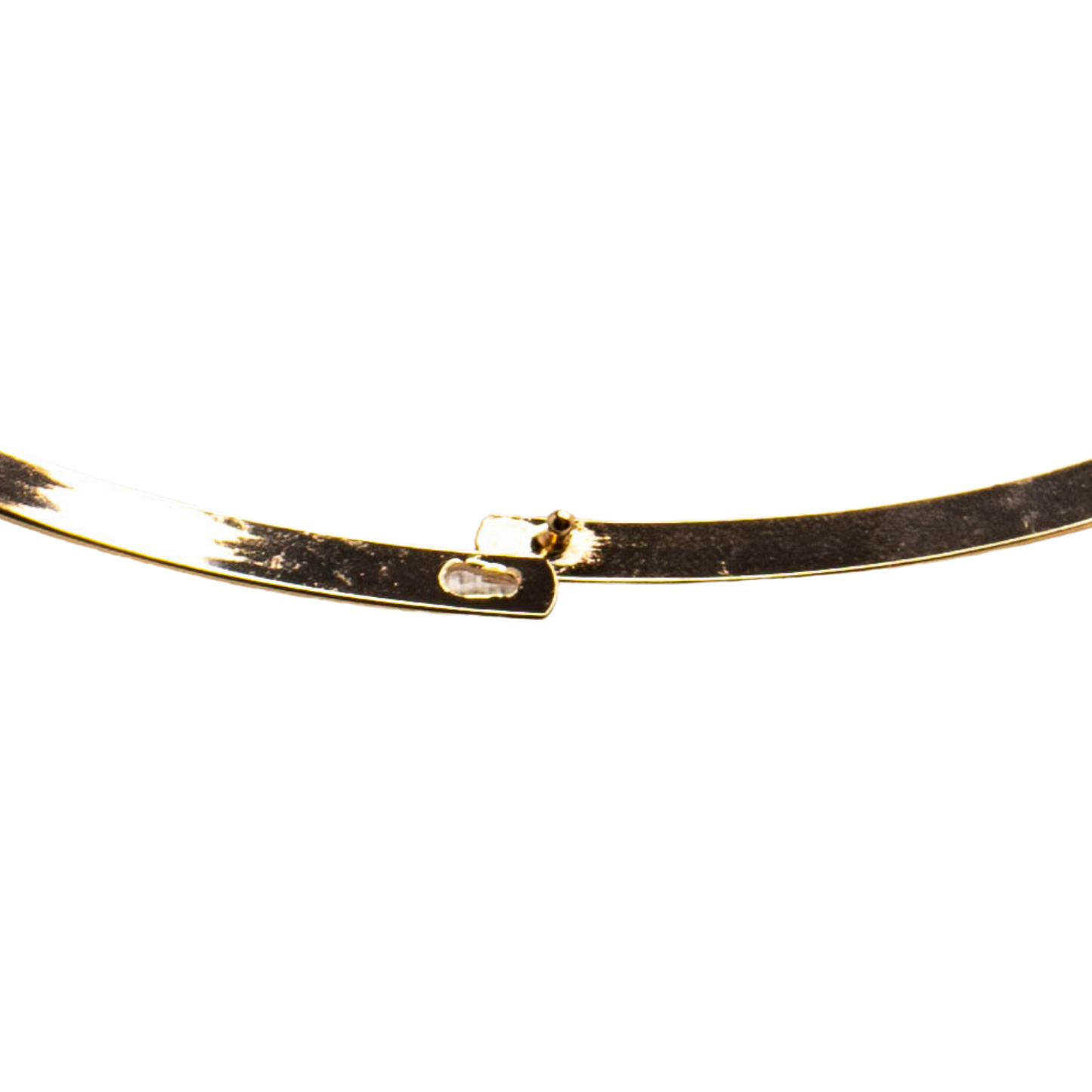 1 inch Gold Necklace Choker